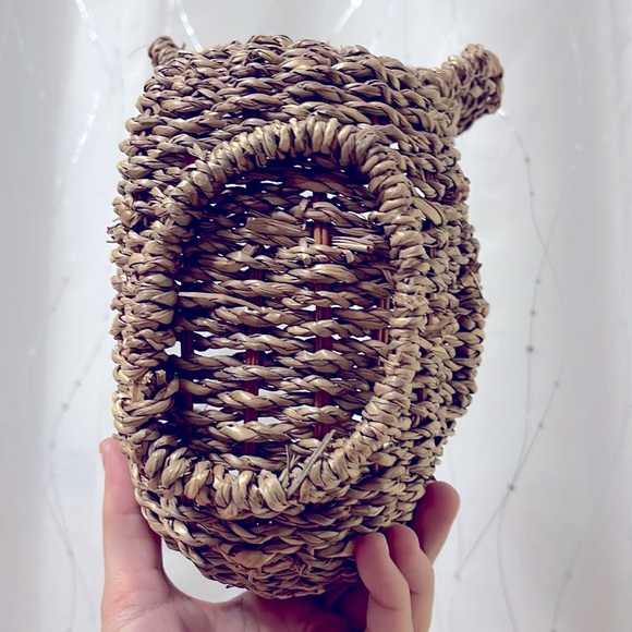 🦃Vintage decorative wicker display basket, thanksgiving holiday Turkey - Picture 7 of 10